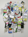 Peter Glaskowsky's computer tradeshow namebadge collection